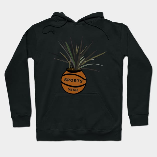 Plant in a Basketball Hoodie by MoreThanADrop